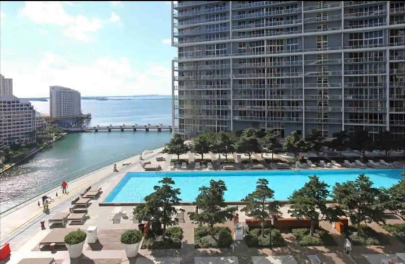 Luxury 1 Bedroom Condo W Icon Brickell-Waterviews Miami Exterior foto