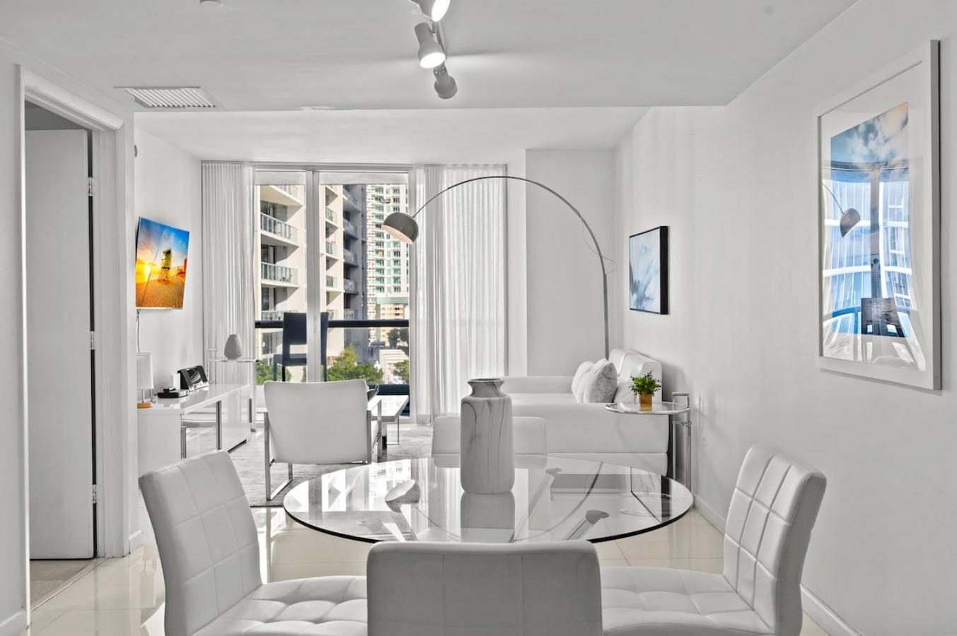 Luxury 1 Bedroom Condo W Icon Brickell-Waterviews Miami Exterior foto