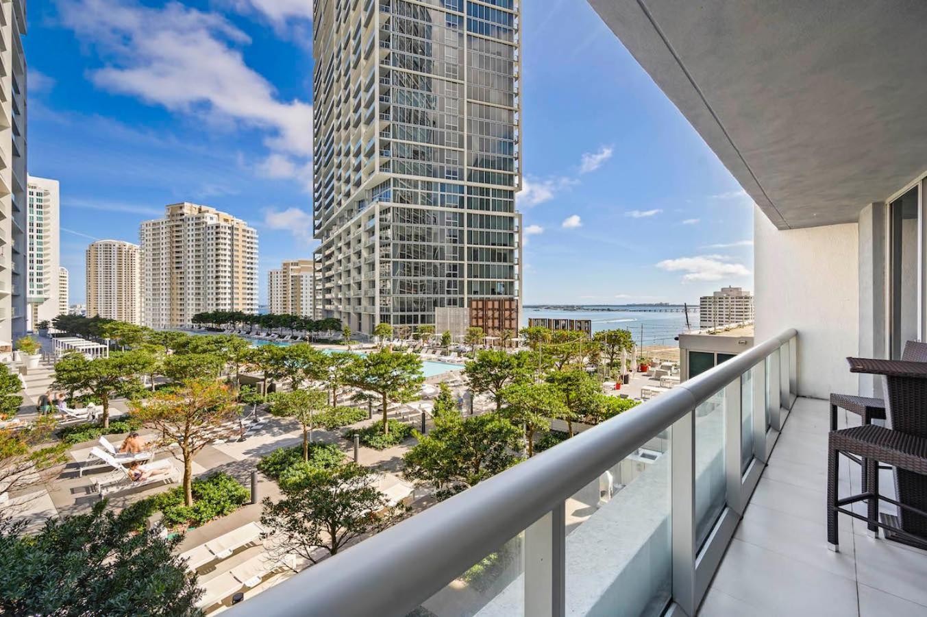 Luxury 1 Bedroom Condo W Icon Brickell-Waterviews Miami Exterior foto